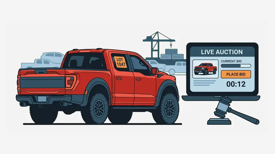 How to Buy a Used Car at a US Auction from Abroad