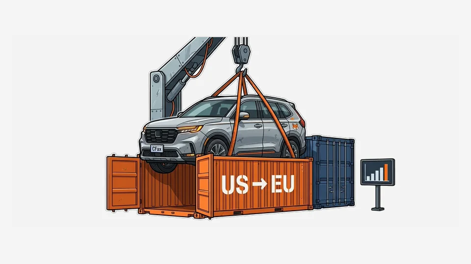 US Car Imports to Europe: The 2026 Numbers